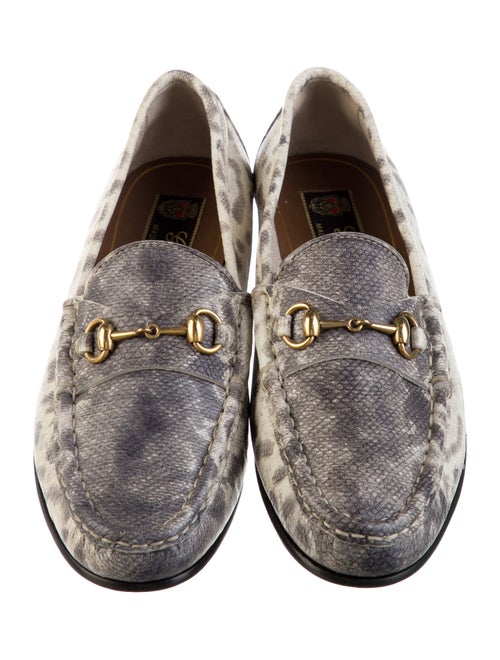 Gucci 1955 Horsebit Accent Leather Loafers