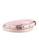 Gucci Double G Logo Skinny Belt