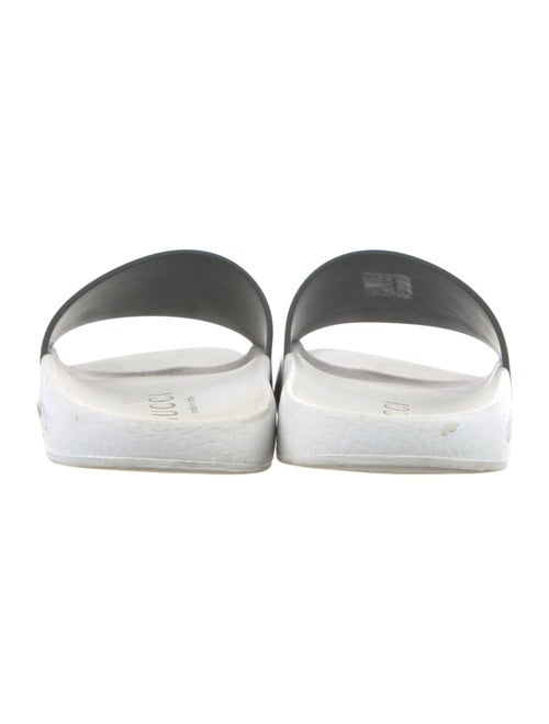 Gucci Web Accent Rubber Slides