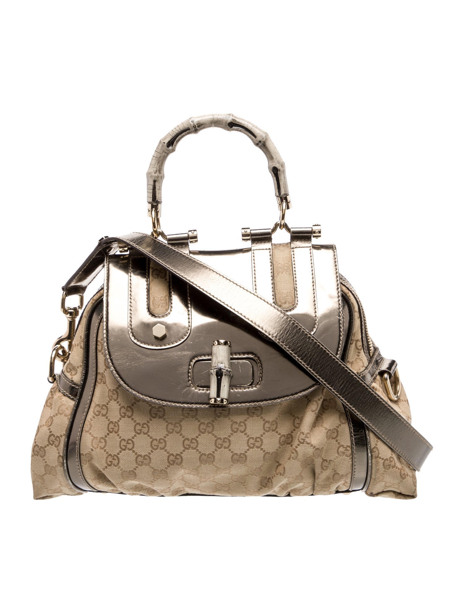 Gucci GG Canvas Pop Bamboo