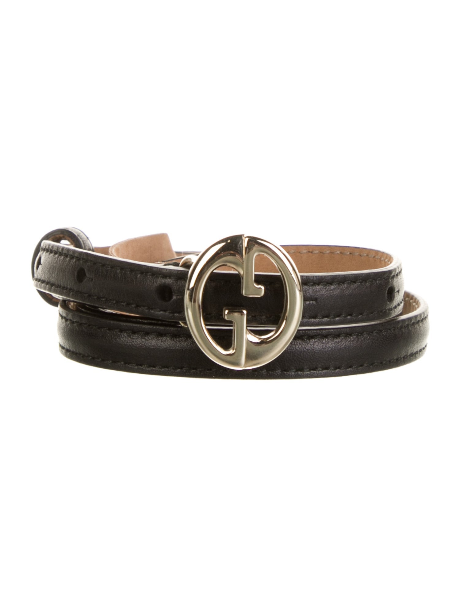Gucci Skinny Leather Belt