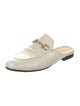 Gucci Horsebit Accent Leather Mules