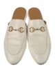Gucci Horsebit Accent Leather Mules