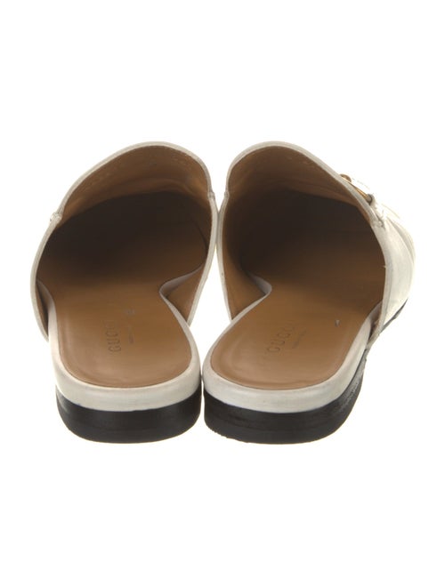 Gucci Horsebit Accent Leather Mules