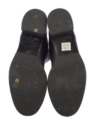 Gucci Interlocking G Logo Leather Riding Boots