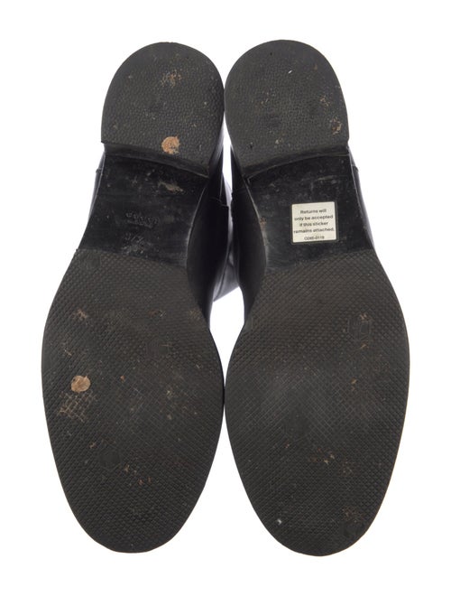 Gucci Interlocking G Logo Leather Riding Boots