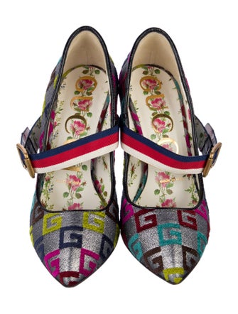 Gucci Gucci Sylvie Pumps Sylvie Web Accent Pumps