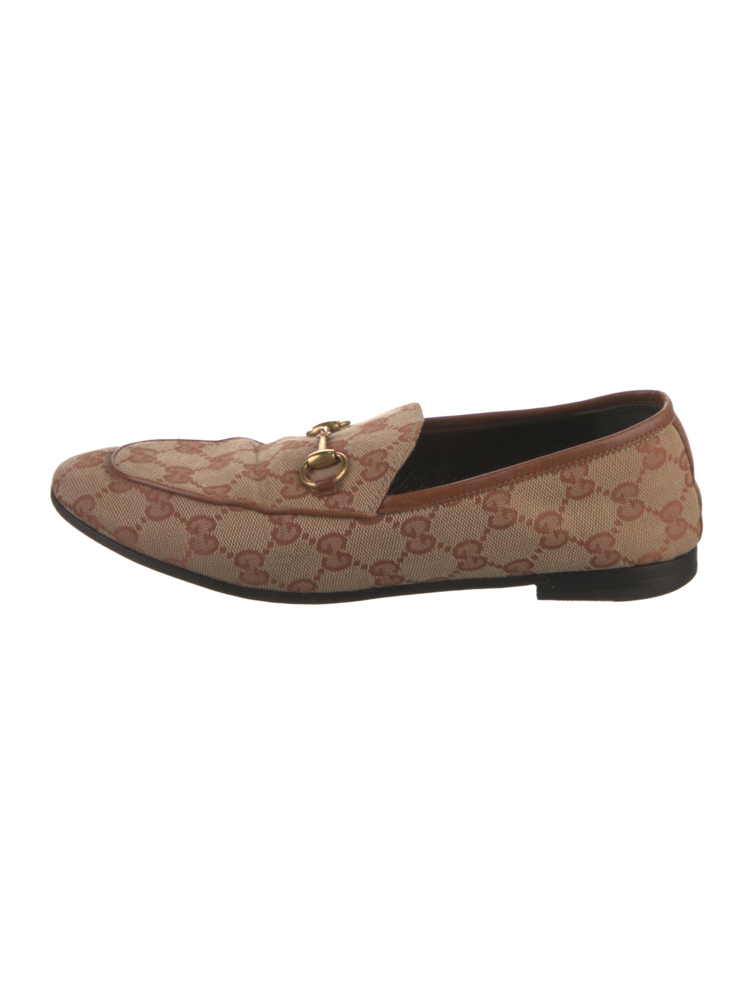 Gucci GG Canvas Canvas Loafers