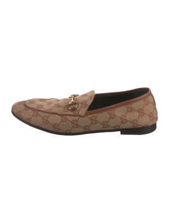 Gucci GG Canvas Canvas Loafers