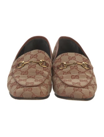 Gucci GG Canvas Canvas Loafers
