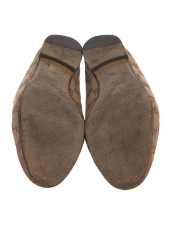 Gucci GG Canvas Canvas Loafers