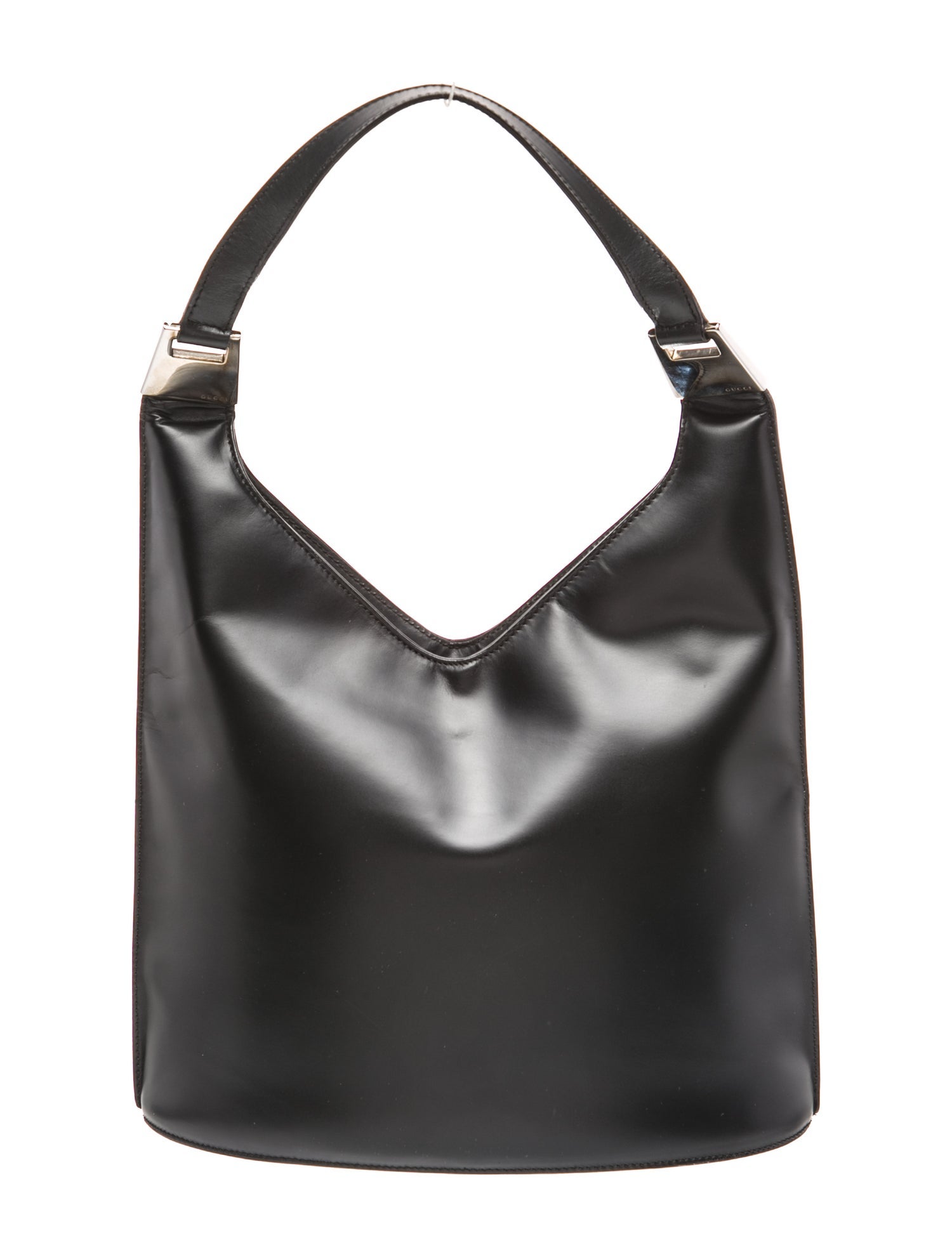 Gucci Leather Shoulder Bag Vintage