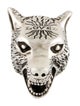 Gucci Anger Forest Wolf Head Ring