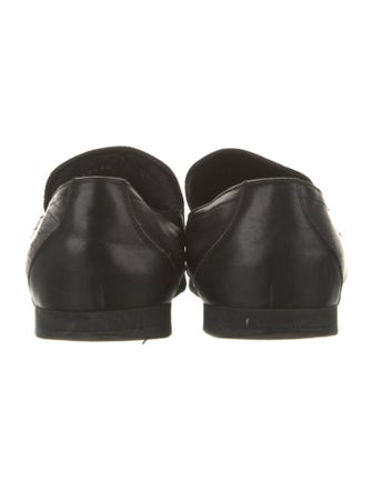 Gucci GG Signature Embossed Leather Dress Loafers