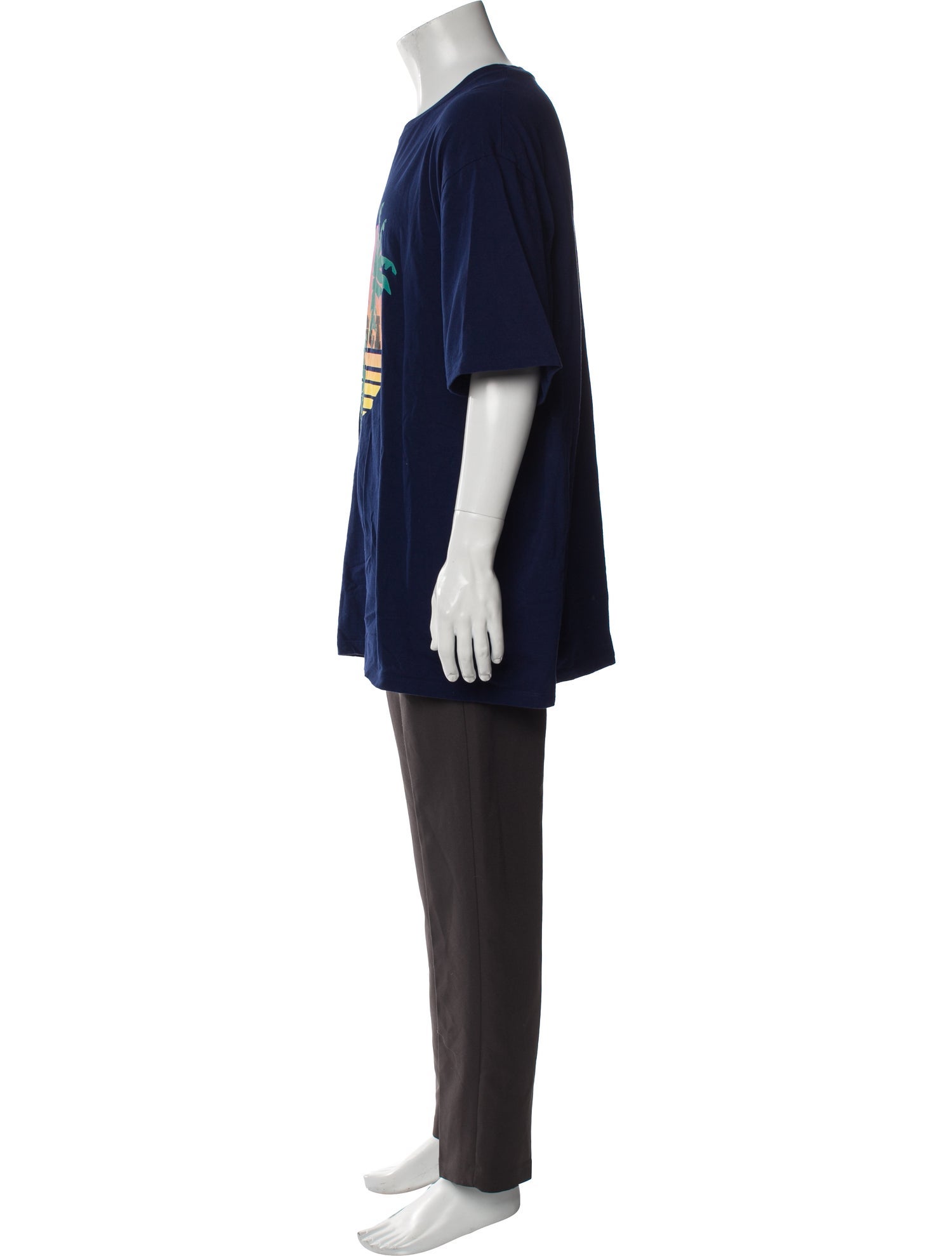 Gucci Graphic Print Crew Neck T-Shirt