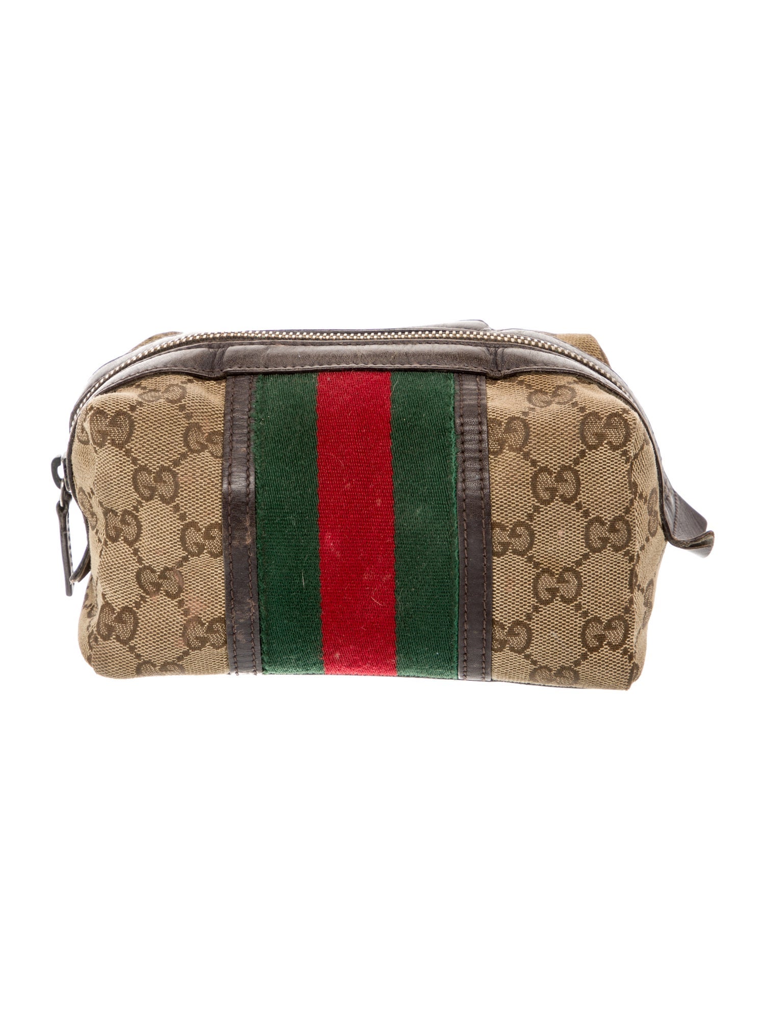 Gucci GG Canvas Cosmetic Bag