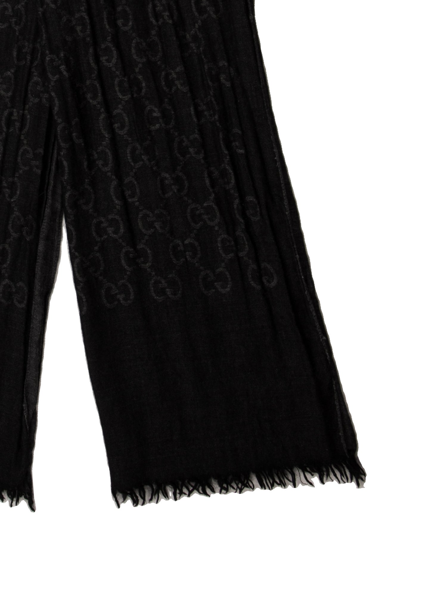 Gucci Silk GG Logo Scarf