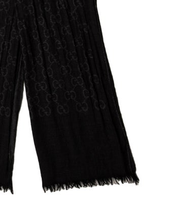 Gucci Silk GG Logo Scarf