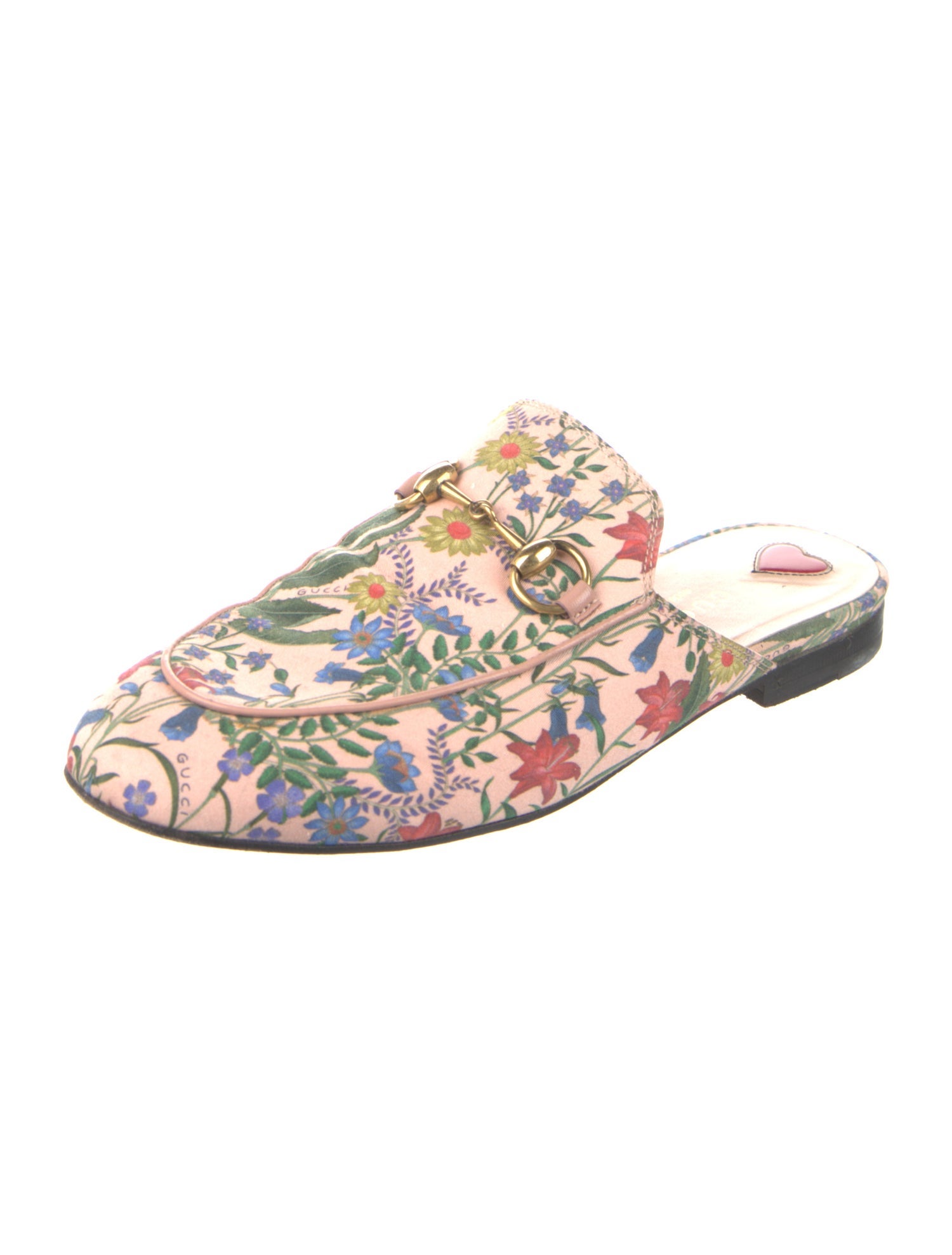 Gucci Flora Print Mules