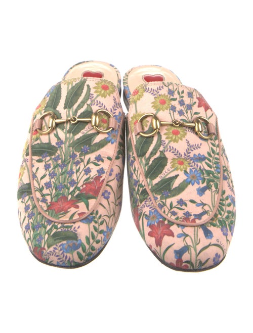 Gucci Flora Print Mules