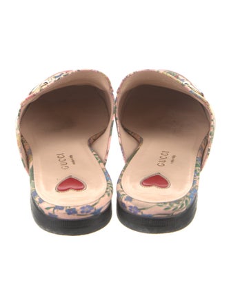 Gucci Flora Print Mules