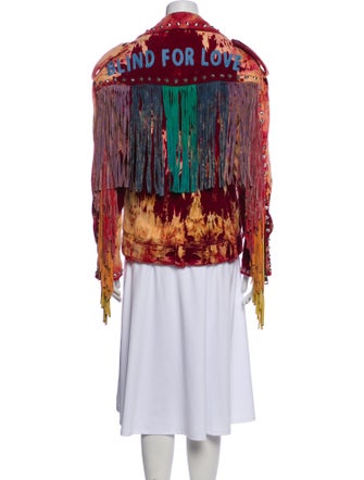 Gucci 2017 'Blind For Love' Faux Fur Jacket