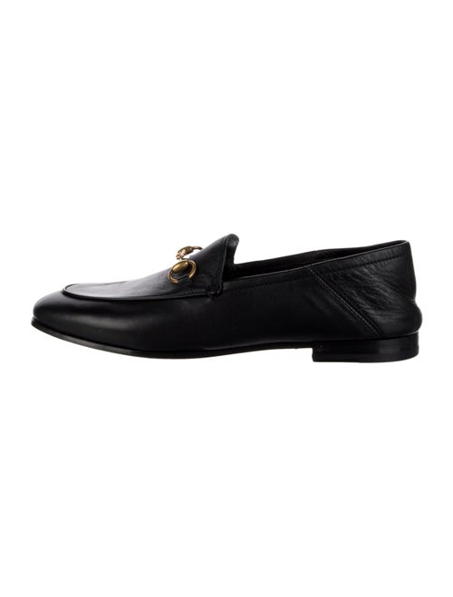 Gucci Horsebit Accent Leather Loafers