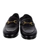Gucci Horsebit Accent Leather Loafers