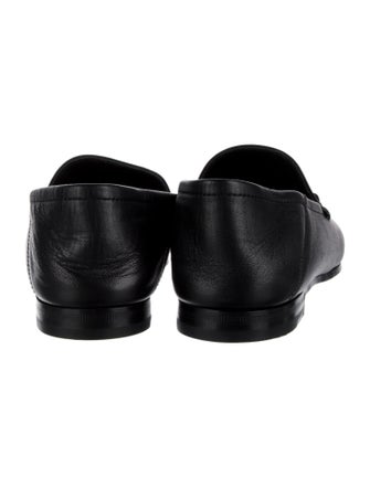 Gucci Horsebit Accent Leather Loafers