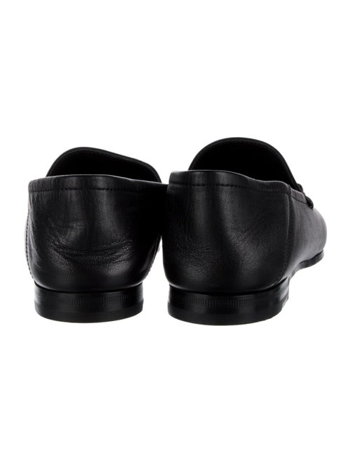 Gucci Horsebit Accent Leather Loafers