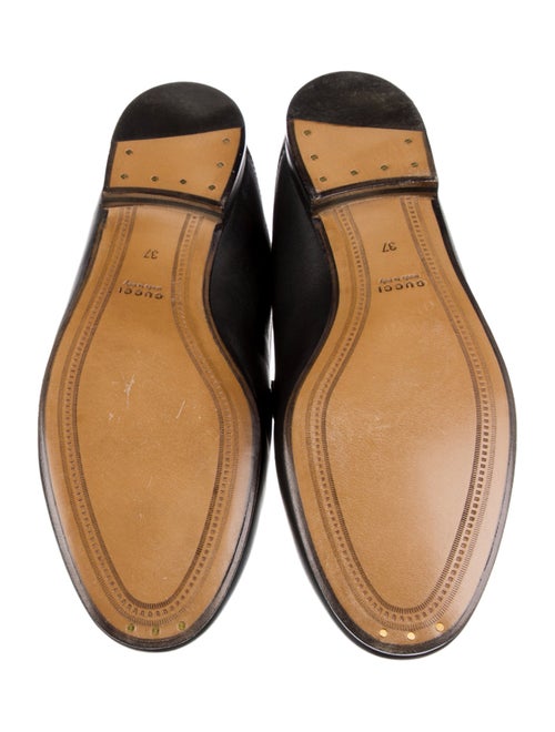 Gucci Horsebit Accent Leather Loafers