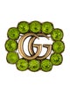Gucci Crystal Double G Brooch