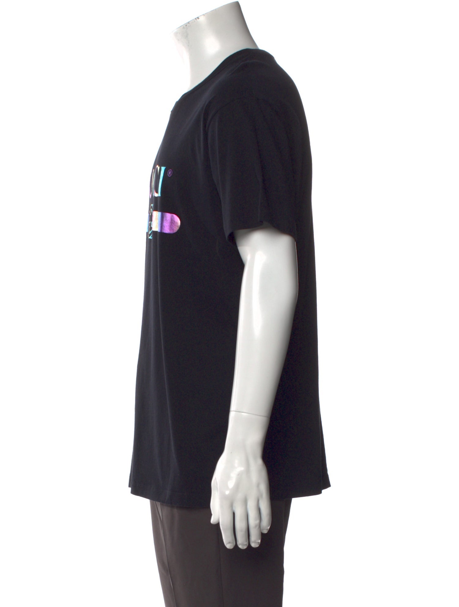 Gucci Web Accent Crew Neck T-Shirt