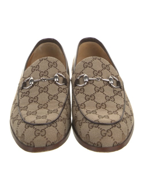 Gucci GG Canvas Canvas Loafers
