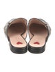 Gucci 1955 Horsebit Accent Leather Mules