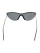 Gucci Interlocking G Logo Shield Sunglasses