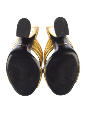 Gucci Leather Slides