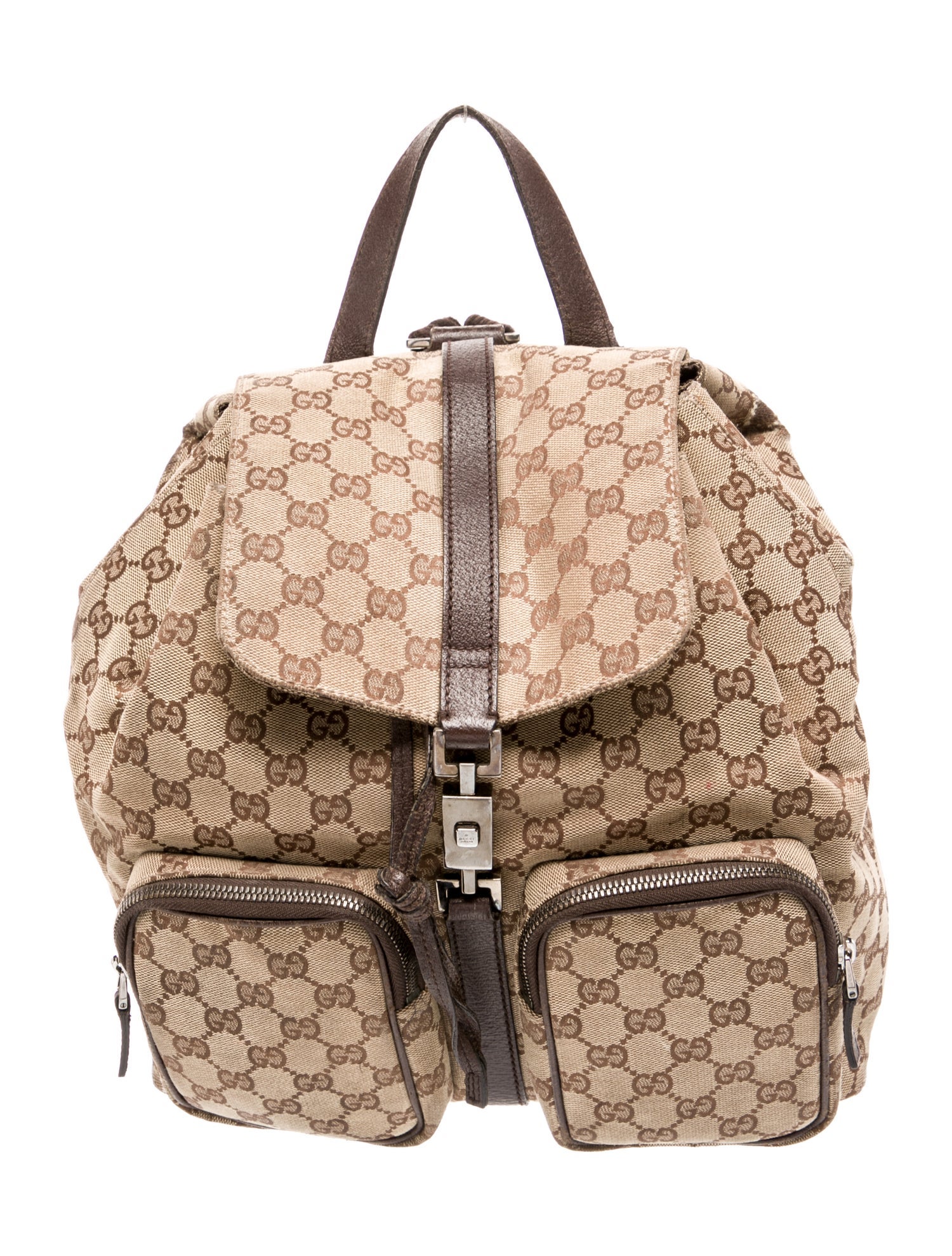 Gucci GG Canvas Backpack Vintage
