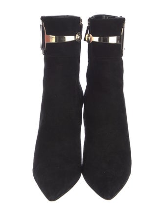 Gucci Horsebit Accent Suede Boots