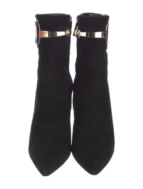 Gucci Horsebit Accent Suede Boots
