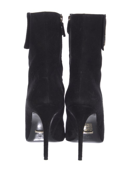 Gucci Horsebit Accent Suede Boots