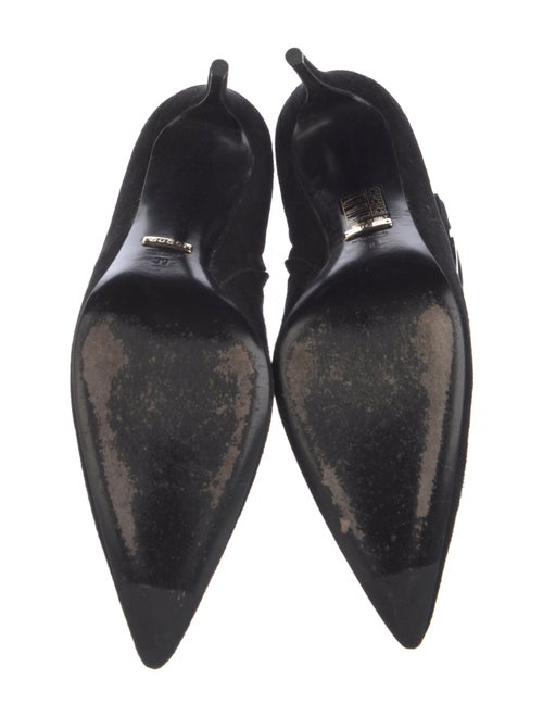 Gucci Horsebit Accent Suede Boots