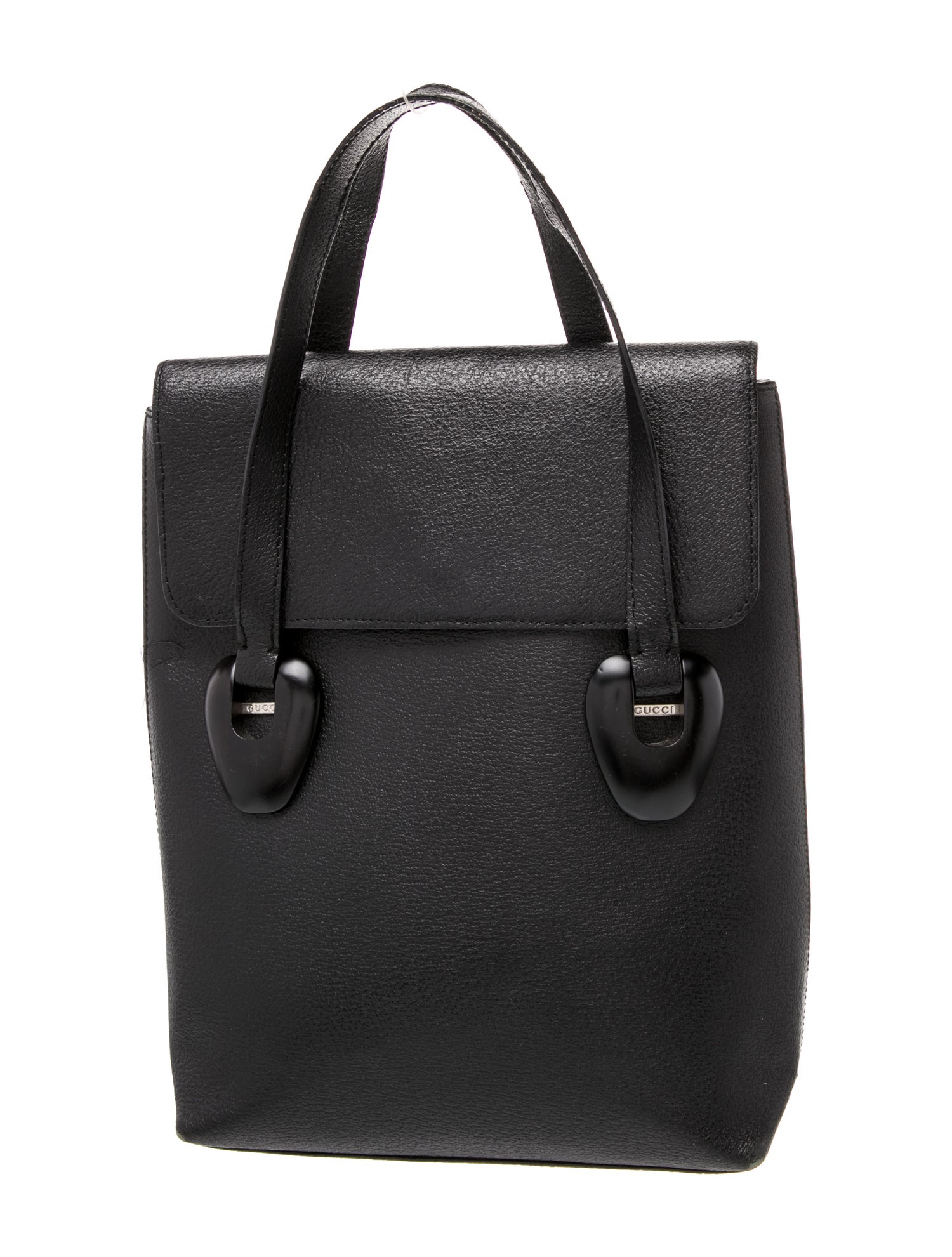 Gucci Leather Top Handle Bag Vintage