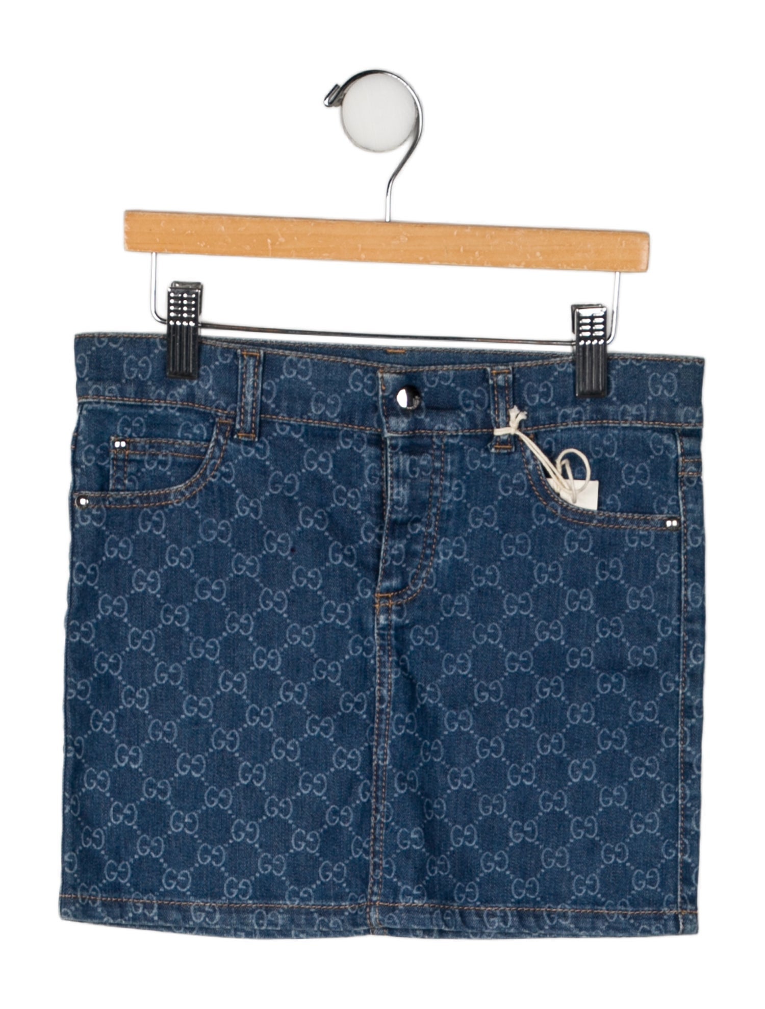 Gucci Logo Print Skirt w/Tags