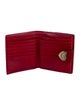 Gucci GG Embossed Patent Leather Compact Wallet