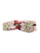 Gucci Silk Blooms Knotted Headband