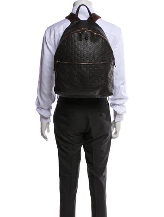 Gucci GG Signature Backpack