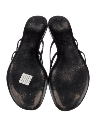 Gucci Interlocking G Logo Leather Slides