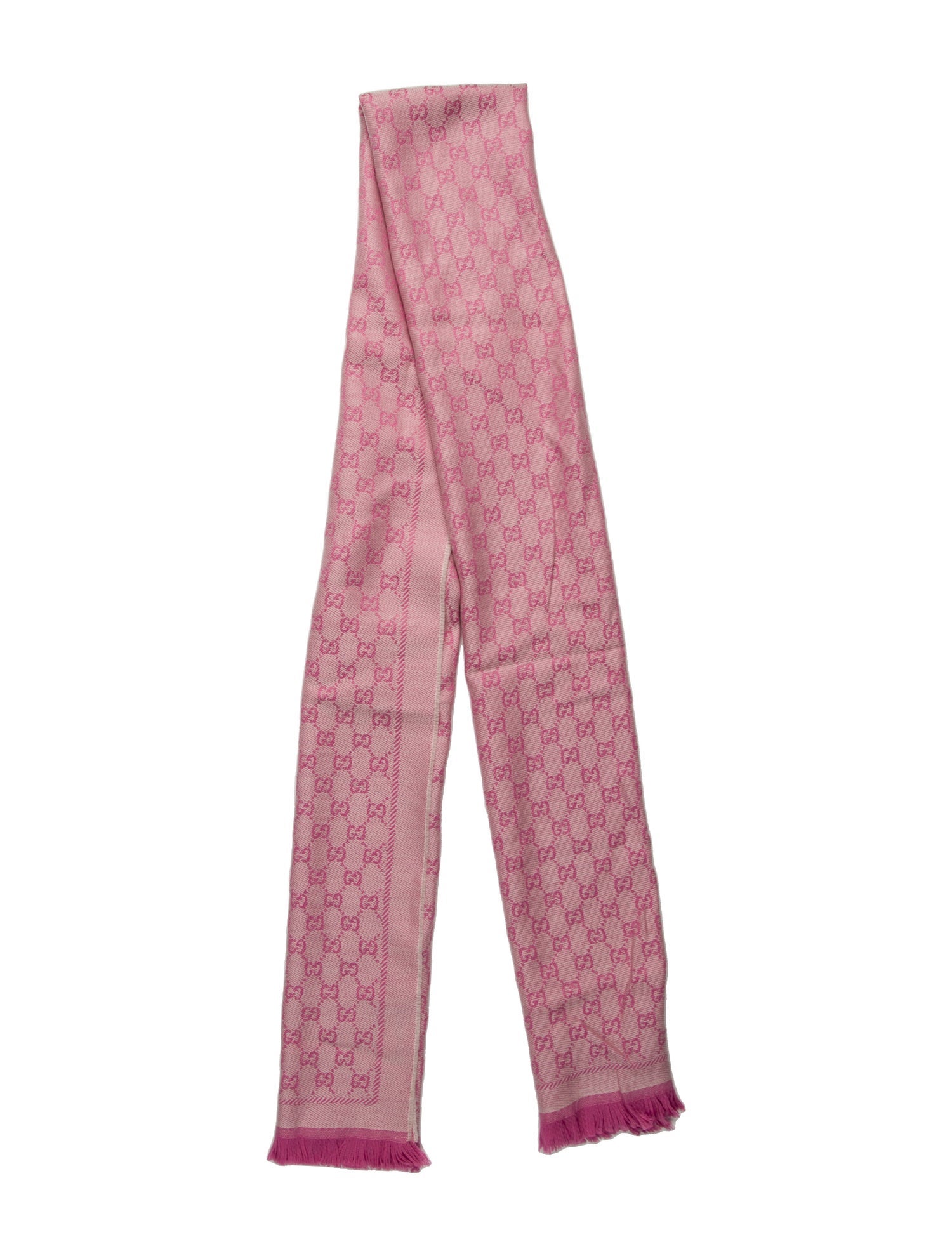 Gucci Wool GG Signature Scarf
