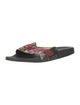 Gucci Pursuit 'Blind For Love' Slides Floral Print Slides